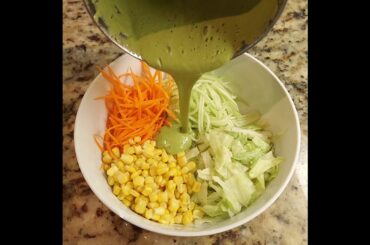 Creamy Salad | Salad 29 #saladbowl #saladrecipe#weightloss #saladseries#healthyrecipes #healthyfood
