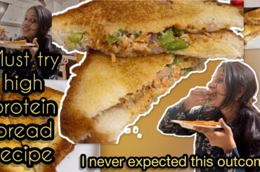 Healthy Protein-Packed Bread Toast | Quick 10-Min Recipe!