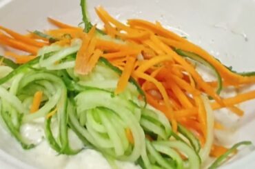 Healthy Salad Recipe | Cucamber & Carrot Salad  Recipe