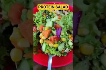 Protein Salad MELTS FAT & BOOSTS GLOW | Secret Weight Loss Recipe!”#protein  #saladrecipe #gym