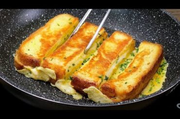 This Breakfast Sandwich Is So Easy To Make! | Easy Bread & Egg Breakfast |5 minute breakfast