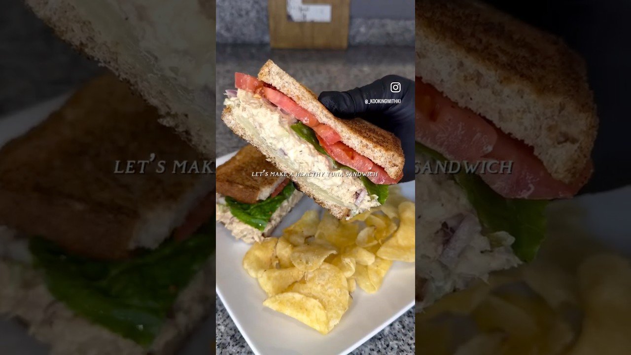 Healthy Tuna Salad Sandwich| THE COLLABORATIVE COOKBOOK #TunaSandwich #QuickLunch #EasyRecipes #food Healthy Tuna Salad Sandwich| THE COLLABORATIVE COOKBOOK #TunaSandwich #QuickLunch #EasyRecipes #food