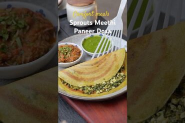 High Protein, Light & Addictive, this recipe is perfect for breakfast to dinner #recipe #dosa #lunch