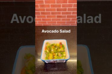 Avocado Salad | Healthy salad recipe | Dinner | Lunch | Quick & easy recipe