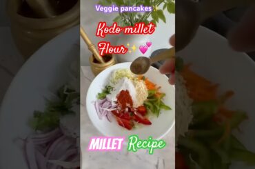 Healthy Easy breakfast recipe|MILLET snack Easy recipe| Millet Recipes|#easyrecipe #millets