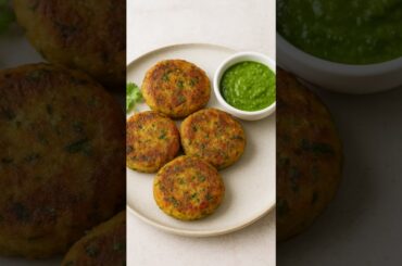 Crispy Lauki Dal Tikki: Secret 15-Min Healthy Snack Recipe #recipe #easyrecipe #food