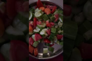 Healthy breakfast #vegetablessalad