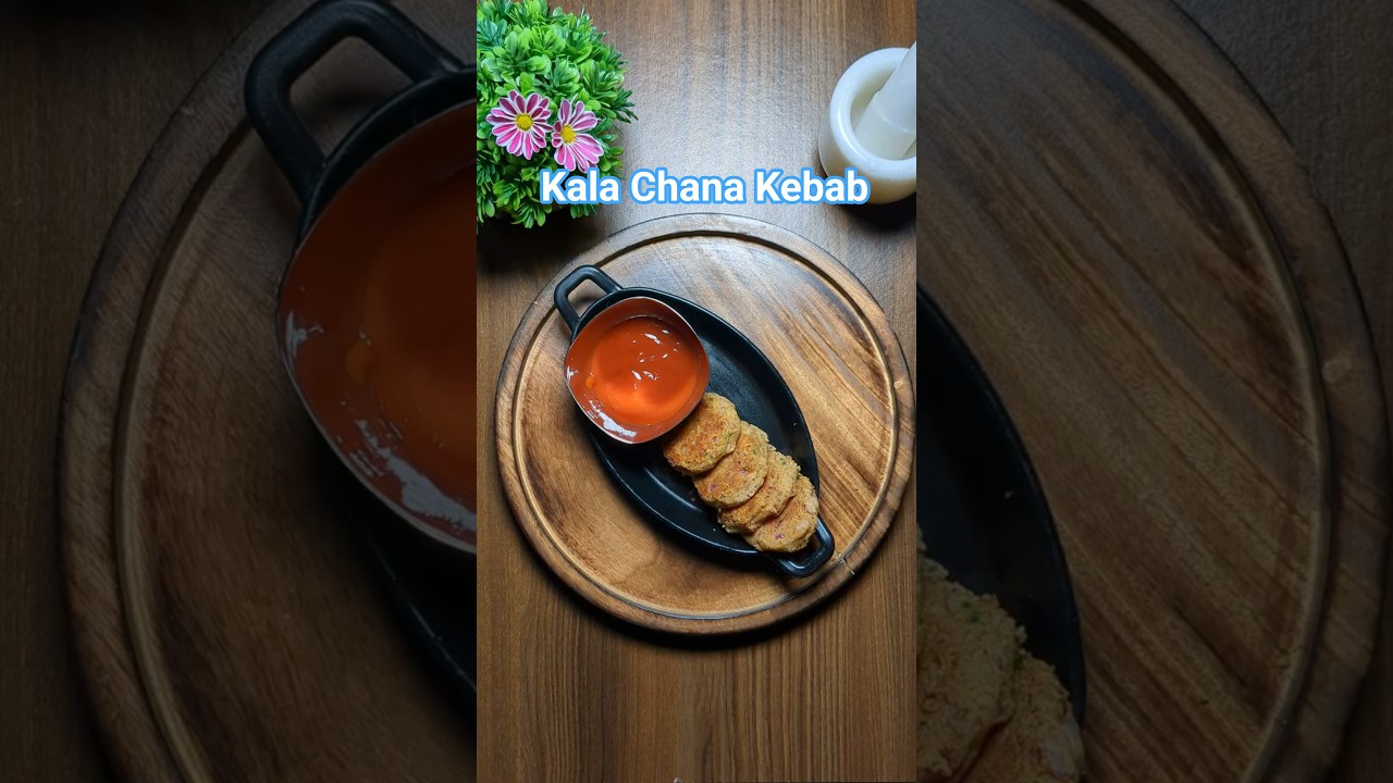 Kala Chana Kebab Recipe | Low Calorie High Protein Meals! Kala Chana Kebab Recipe | Low Calorie High Protein Meals!