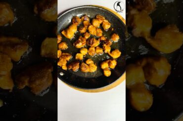 Crispy Soya Snacks Recipe | Healthy Evening Snack | #recipe #shorts #hijabi