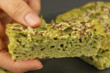 This bread does not harm your figure. Healthy bread without yeast! Broccoli bread.