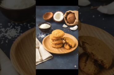 Coconut cookies | easy recipe | healthy snack for kids | #shorts