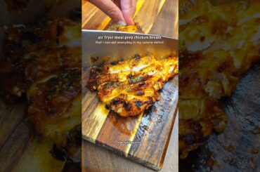 air fryer chicken(390cal)only!! for #mealprep #weightloss #caloriedeficit #healthy #food #recipe