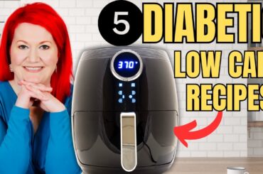 5 EASY Air Fryer Recipes for Diabetics You’ll Love | Low Carb Air Fryer Recipes