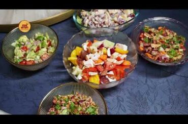 5 Easy Healthy Salad Recipes for Weight Loss | Quick & Tasty Salads | Usha Batra