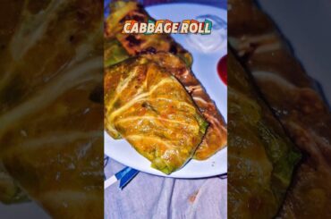 Cabbage roll #shorts #ytshorts #healthy #cabbagerecipe #rolls #springroll #cabbagerolls #viral #yt