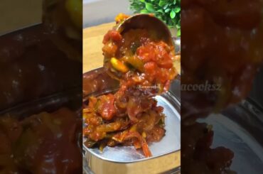 Lunch Recipe: Rice n tomato chutney |valakkai poriyal | bonda #shortsfeed #lunchbox #lunchideas