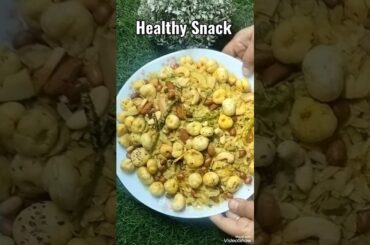 Healthy snack for all #recipe #snack #food #foodie #video #cooking #healthy #poha #crispy #shorts