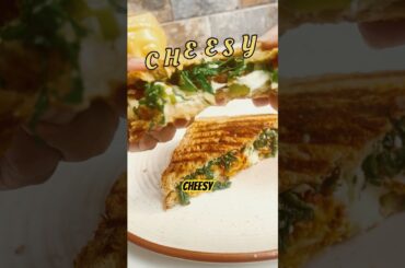 Crispy Cheesy Mushroom Sandwich #recipe #mushroom #sandwich #healthyfood #cooking #viralrecipe