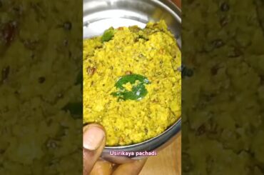 Usirikaya Pachadi Recipe|Healthy Andhra Style|#teluguvantalu #shorts