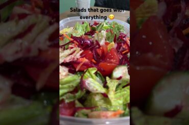SALADs that GOES with everything #salad #recipe #cooking #healthy saladrecipe