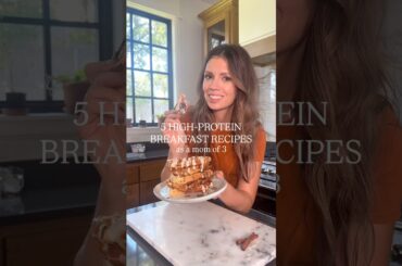 5 High-Protein Breakfast Recipes #healthybreakfast #protein #quickbreakfast
