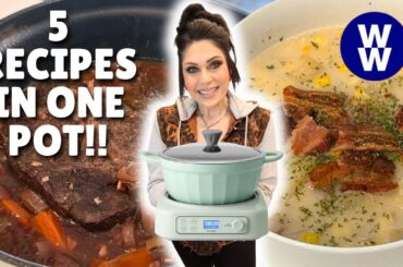 5 RECIPES USING THE BUYDEEM SLOW COOKER!! HEALTHY RECIPES FOR THE ENTIRE FAMILY!