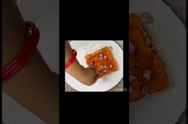 2 min bread pizza recipe | homemade pizza recipe  #youtubeshorts #pizza #shorts