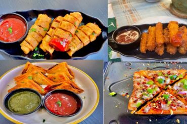 4 easy tasty and healthy snacks for school tiffin| quick and healthy evening snack recipes