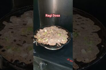 How to make ragi dosa #recipe #healthy breakfast recipe#shorts