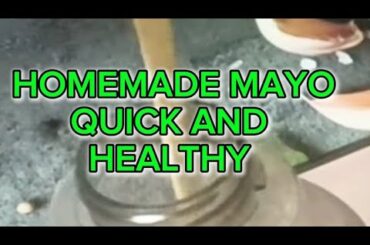 Healthy Salad Cream LIVE ,  Quick & Easy Recipe.