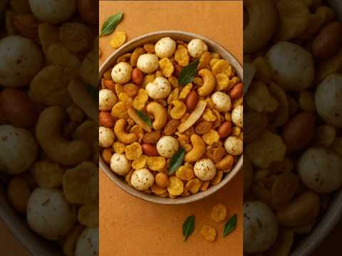 Easy Makhana Cornflakes Mix: The Perfect Tea Time Snack #snacks #crispynamkeen #recipe Easy Makhana Cornflakes Mix: The Perfect Tea Time Snack #snacks #crispynamkeen #recipe