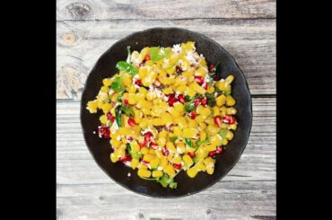 Healthy Salads | Weightloss Salad | Corn Kosambari  | No-Cook Recipes | Corn Pomegranate Salad