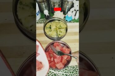 healthy and tasty bacchon ka school lunch box #shrots #viralshort #ytshort