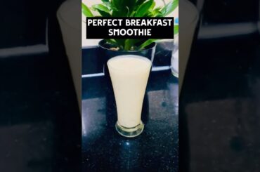 Oats banana Smoothie # easy breakfast #healthy #shortvideo