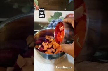 winter special fresh fruit juice for healthy glowing skin # shorts