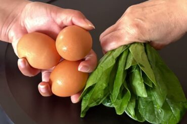 If you have eggs, mushroom, and spinach,, prepare this simple and delicious eggs Recipe , breakfast