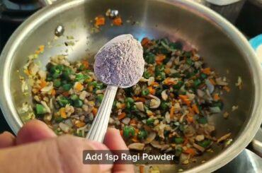 Healthy Weight Loss Recipe | Immunity Boosting Ragi Veg Soup | Winter Special
