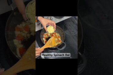 Palak Moong Dal Recipe | Spinach Moong Dal | Healthy Gujarati Dinner Recipe #moongdal #recipe