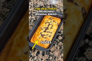 Healthiest 6-Ingredient Banana Bread Recipe