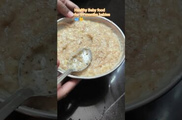 Healthy oats banana dryfruits recipe for baby #baby #babyfood #ytshorts #shorts @khushindmom