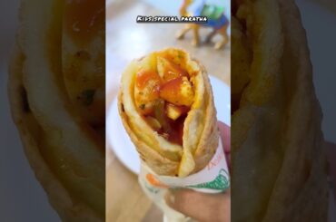 Egg Roll Paratha recipe #Street style egg roll#kids lunch box recipe#anda roll