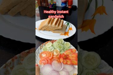 breakfast recipe|Instant healthy sandwich recipe #breakfast#viral#shorts