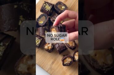 3 Ingredient Date Roll That Tastes Like Caramel Candy