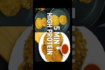 5 min high protein weight lose tasty breakfast recipe #recipe #weightloss #shorts