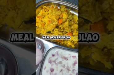 Meal maker Pulao Ready in 30 Min Only#soyapulao #mealmakerrecipe #mealmakerbiriyani #trending #viral