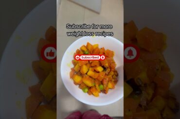 Lose 10 Kg with This Gajar Matar Sabzi! | Healthy Low-Calorie Indian Recipe