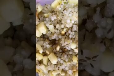 sabudana khichdi#food#trending#cooking#recipe#shorts#ytshorts#janmashtami#bristihomekitchen