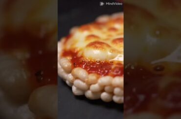 Low Calorie Rice Cake Pizza Recipe | Healthy Weight Loss Snack (ASMR)