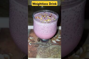 Breakfast Weight loss Chia Seed Drink #recipe #shortvideo #shorts #food #chiaseeds #breakfast