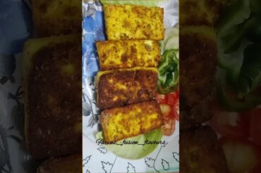 Easy Paneer Steak Recipe | Grilled paneer Steak | Weightloss recipe | Healthy recipe | #shorts